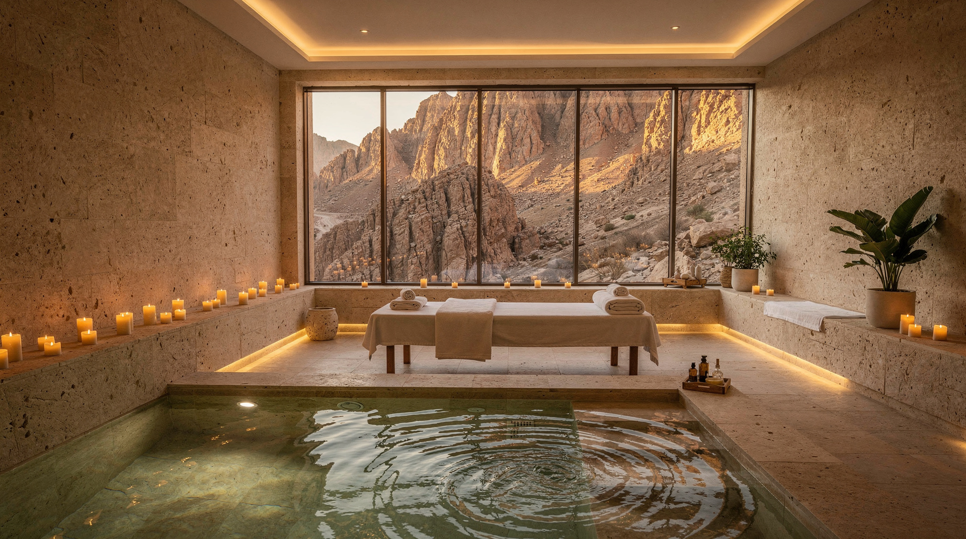 Wellness und Spas in Oman: Thermalquellen, Hammams und Wüstenretreat