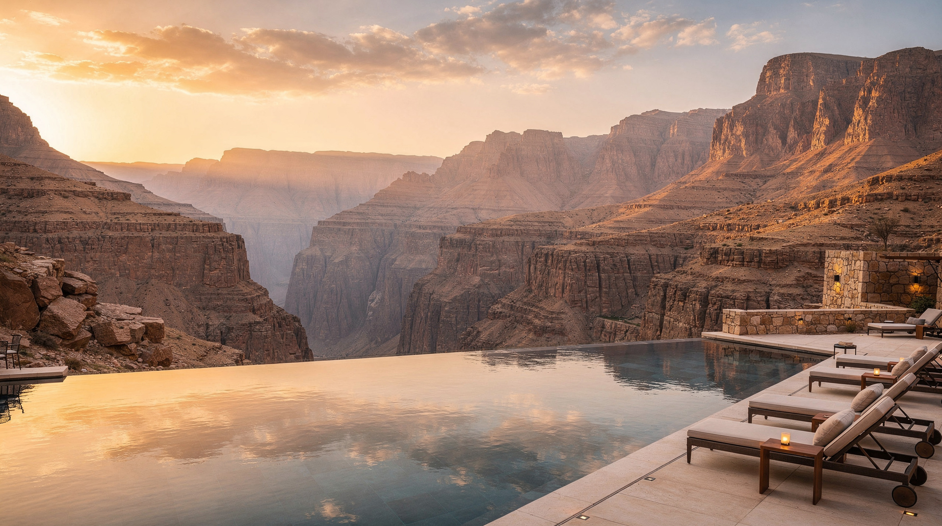 7 Tage Luxus-Oman: Privattouren, Canyon-Villen und Wüsten-Glamping